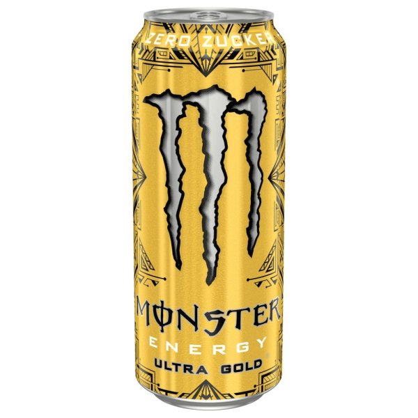 Monster Ultra Gold pineappel 0,5l Ds. Zuckerfrei