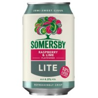 Somersby Raspberry & Lime Lite Cider 0,33l 4%vol.