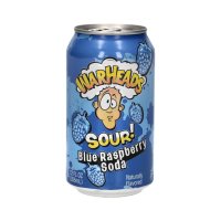 Warheads Blue Raspberry Sour Soda 330ml