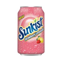 Sunkist Strawberry Lemonade 355ml