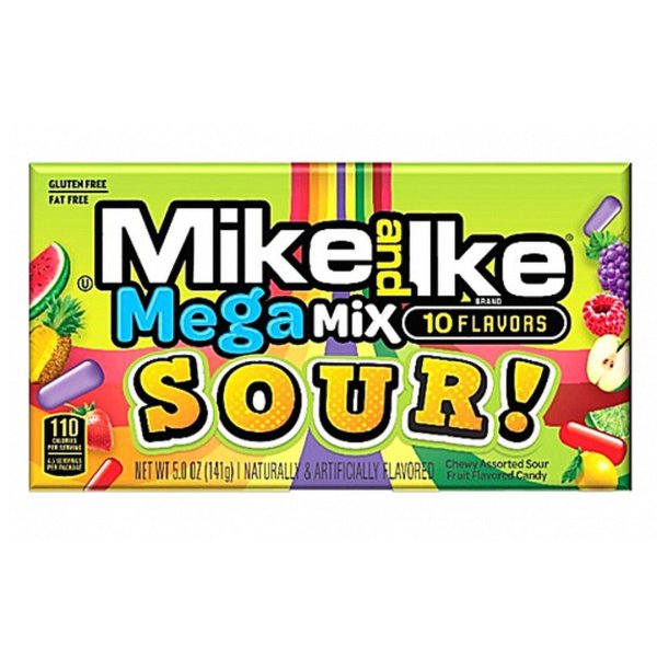 Mike & Ike Mega Mix Sour 120g