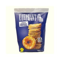 Elephant Squeezed Pretzels Sea Salt 180g