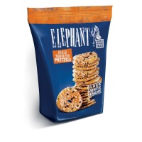 Elephant Squeezed Pretzels Black & White Sesame 180g