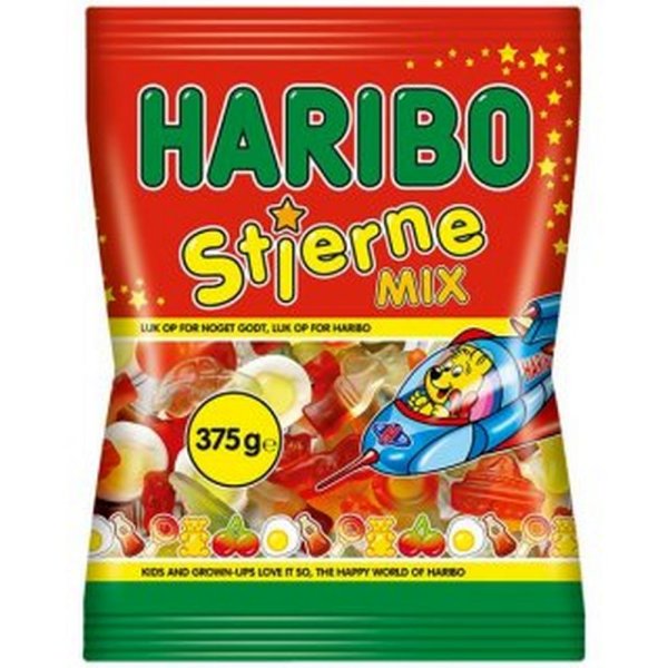 Haribo Stjerne Mix 375g