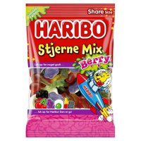 Haribo Stjerne Mix Berry 375g