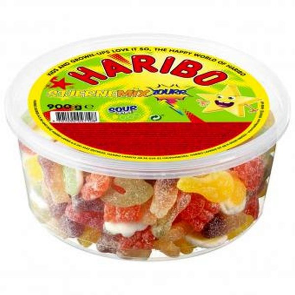 Haribo Stjerne Mix Sour 900g