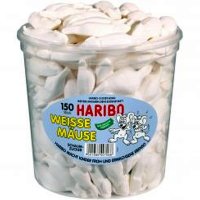 Haribo Weisse Mäuse 150St