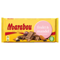 Marabou Frugt & Mandel 200g