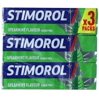 3er STIMOROL "SPEARMINT" ohne Zucker