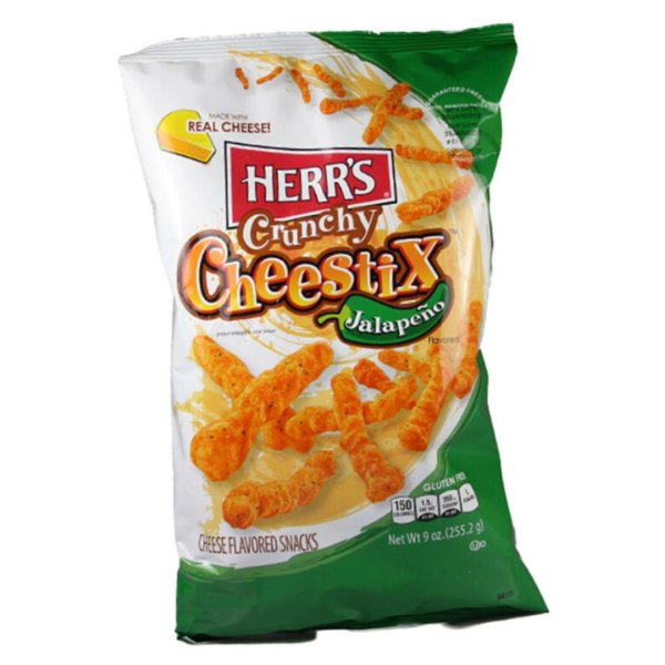 Herr´s Crunchy Cheestix Jalapeno 227g