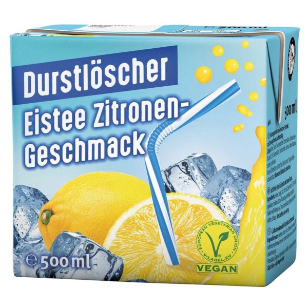 Durstlöscher Eistee Zitrone 500ml