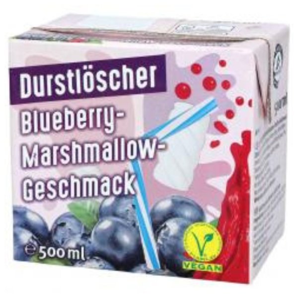 Durstlöscher Blueberry-Marshmallow 500ml