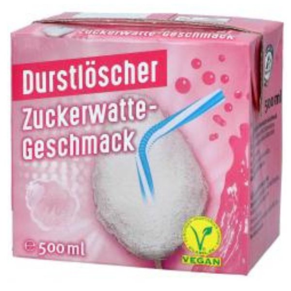 Durstlöscher Zuckerwatte 500ml
