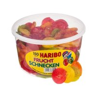 Haribo Fruchtschnecken 150Stk