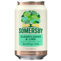 Somersby Elderflower & Lime Cider 0,33l 4,5%vol.