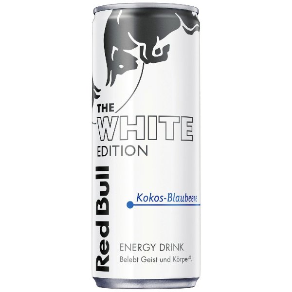 Red Bull weiß - Kokos Blaubeere 250ml