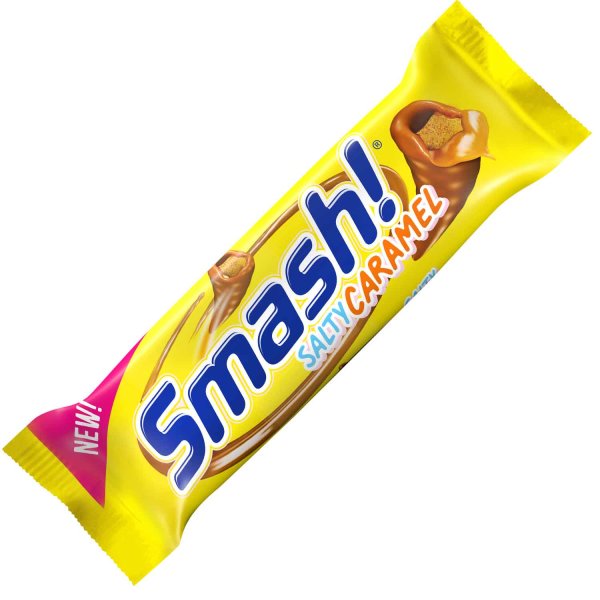 Kims Smash Salty Caramel Riegel 40g