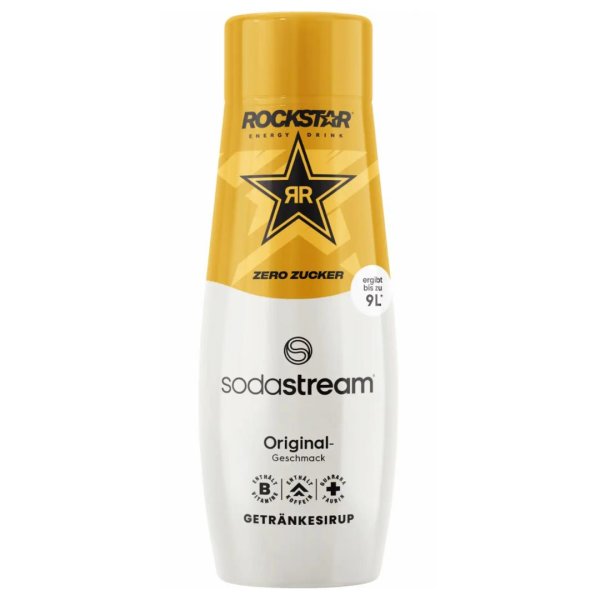 Sodastream Sirup Rockstar Original ohne Zucker 440ml