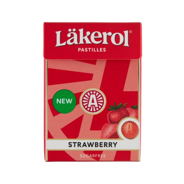 Läkerol Big Strawberry 75g