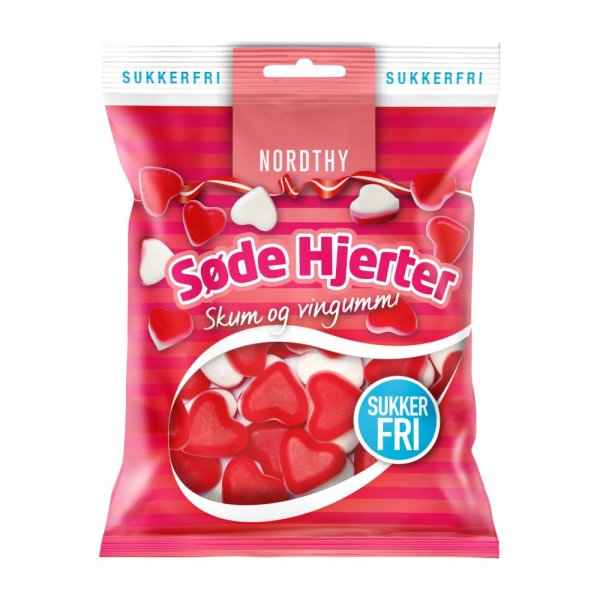 Nordthy Süsse Herzen Zuckerfrei 65g