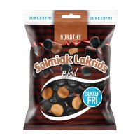 Nordthy Salmiak Lakritz Zuckerfrei 65g